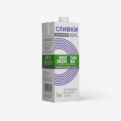 Сливки для взбивания ЭКОНИВА 33% 1 л 