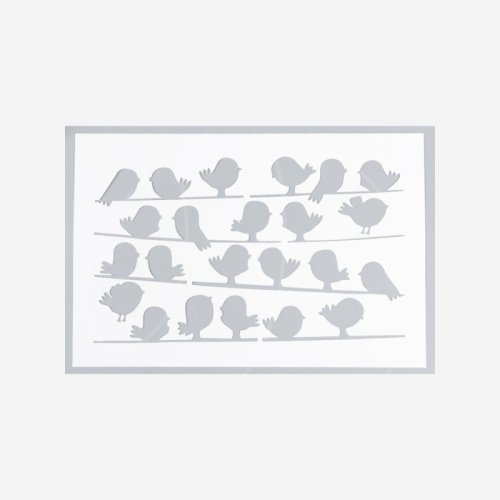 Трафарет кулинарный "Птички" Тск-282	