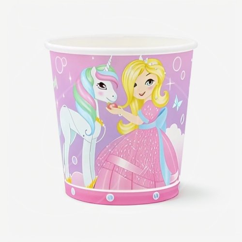 Стакан бумажный "Принцесса" 250 мл 770074