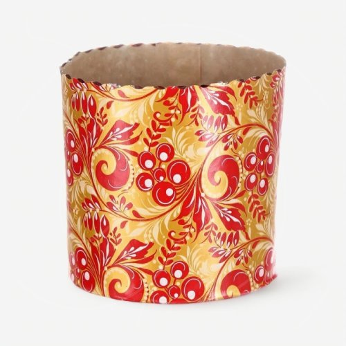 Форма для кулича "Рябина" D110 H85 10 шт 