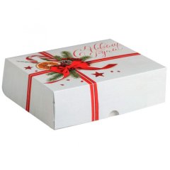 Коробка для сладостей "Красный бант" 20х17х6 см 5155353