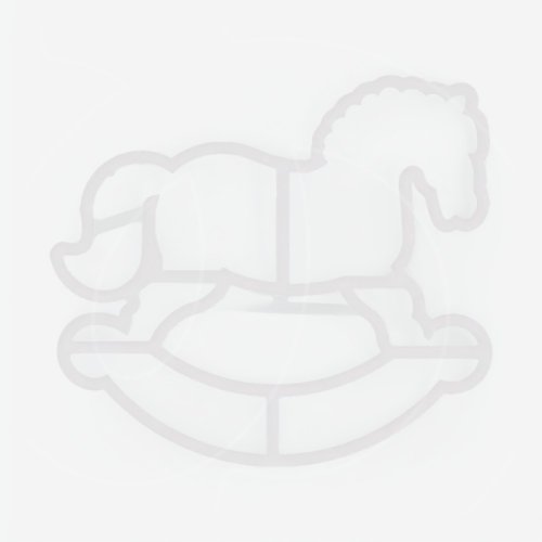 Вырубка пластиковая "Лошадка" 9,5 см 1273