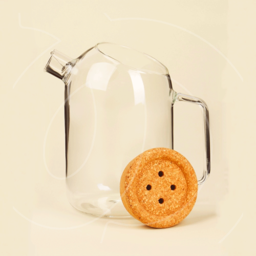 Чайник заварочный с пробковой крышкой 1000 мл 4708425