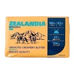 Масло сладко-сливочное Zealandia Professional 83% 500 г 