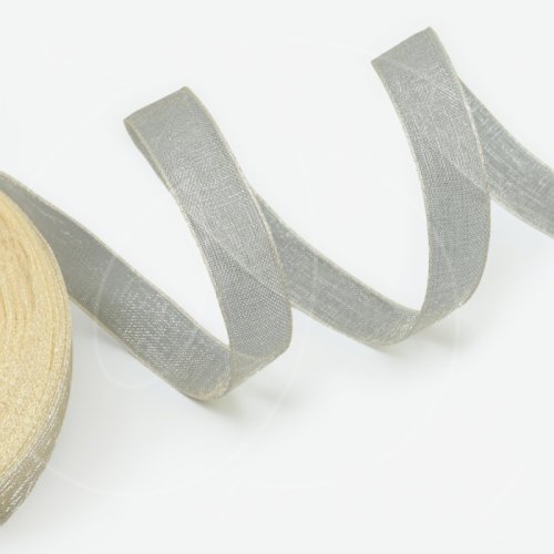 Лента для декора и упаковки Капроновая Слоновая кость 1 см 20 м 1274470