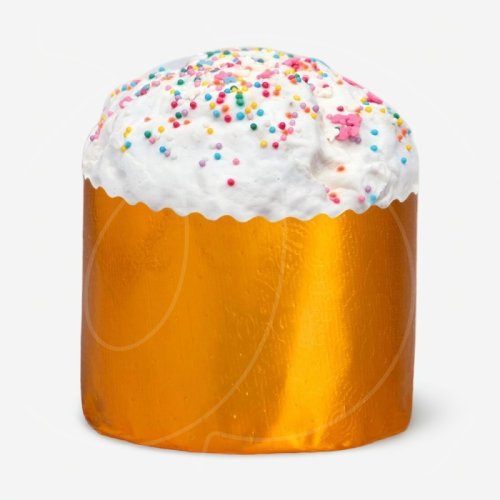 Форма для кулича "Золото" D134 H95 10 шт 