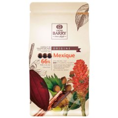 Шоколад тёмный кувертюр CACAO BARRY "Mexique" 66% 100 г CHD-N66MEX-2B-U73