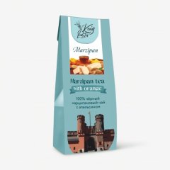 Чай листовой Чёрный марципановый с апельсином Kenig Roaster 40 г 