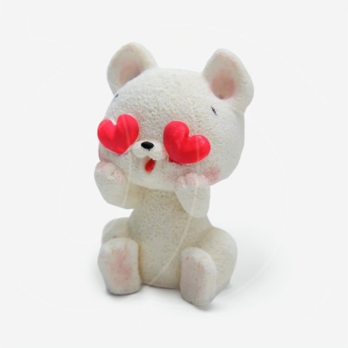 Фигурка из шоколадной глазури "Влюблённый котёнок" SM3703