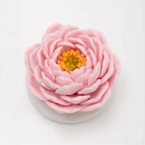 Фигурка из шоколадной глазури "Пион" SM1708