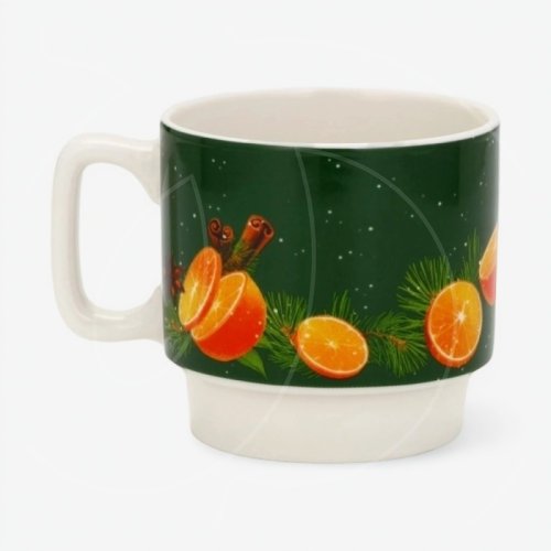 Кружка керамическая "Аромат Нового года" 350 мл 10413496