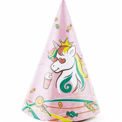 Колпак бумажный "Весёлая вечериночка" 6 шт 706023