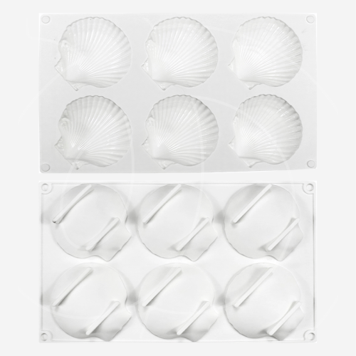 Форма силиконовая "Ракушки" 8 см СФ-234 (00-00001412)