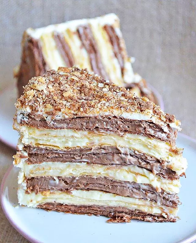 Торт Наполеон | Лучший пошаговый рецепт торта с фото в домашних условиях
